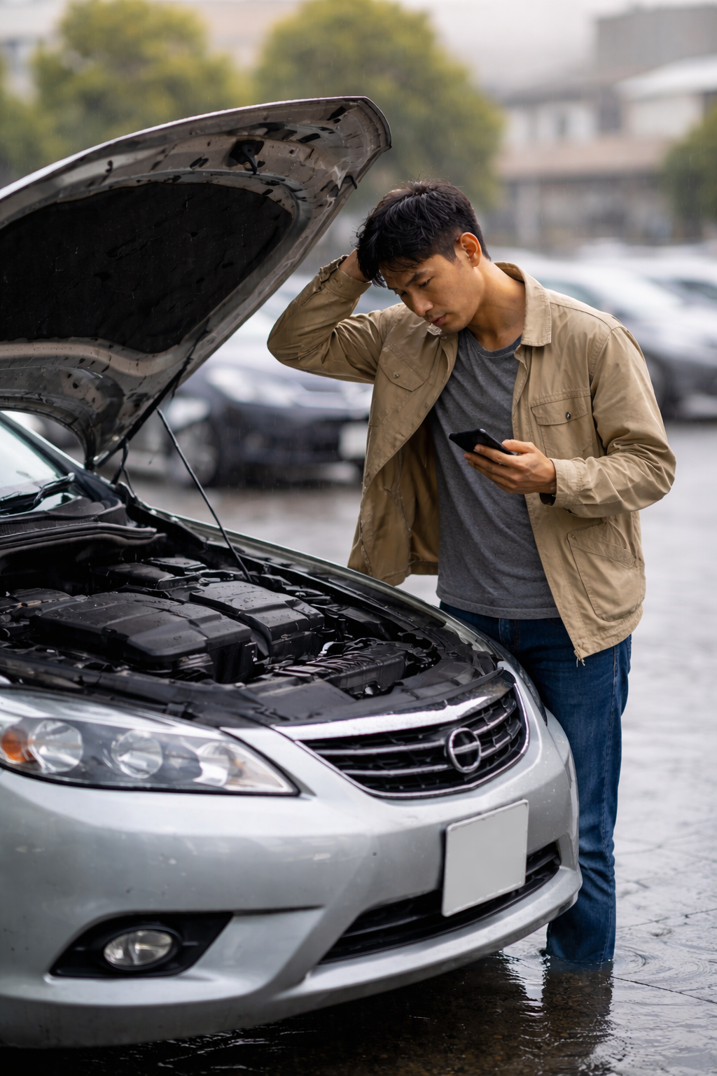 バッテリートラブルのイメージ